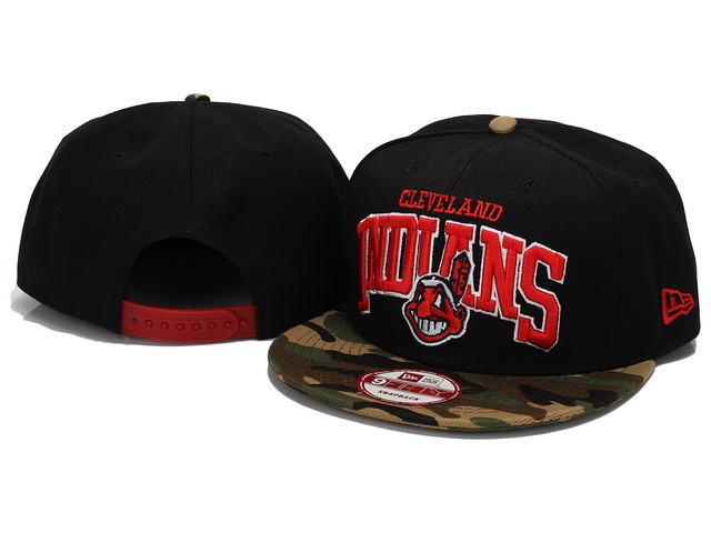 MLB Cleveland Indians Snapback Hat NU05